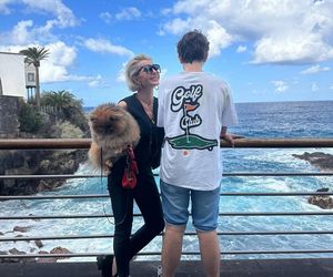 Joanna Racewicz i syn