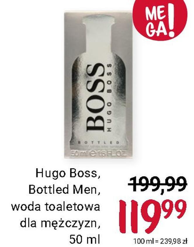 Hugo Boss, Bottled Men woda toaletowa dla mężczyzn (119,99 zł/50 ml) to idealny pomysł na prezent dla niego.