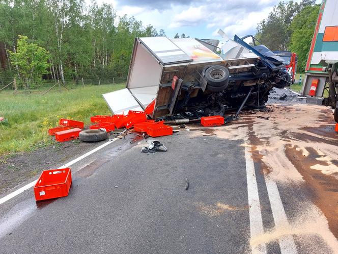 Śmiertelny wypadek pod Sulęcinem! 34-latek zginął w zderzeniu trzech pojazdów 