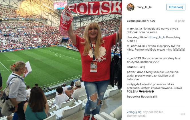 Mecz Polska - Portugalia. Tak kibicowały gwiazdy!