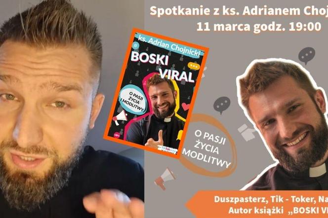 Ks. Adrian Chojnicki wydał książkę. Przyjedzie na spotkanie autorskie do Nędzy