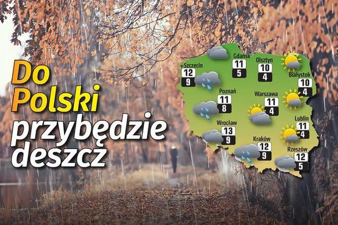 Koszalin. Szczegółowa prognoza pogody na weekend: 30.10-01.11.2020 r.
