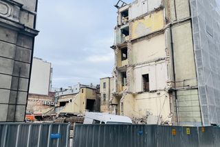 Kwartał przy ul. Dworcowej, Katowice. Wyburzenie