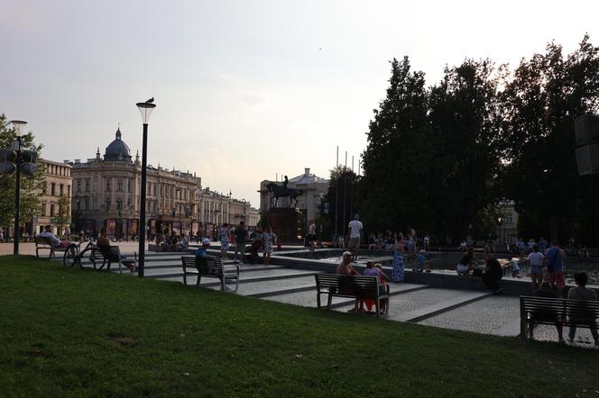 Sierpniowe weekendowe popołudnie w Lublinie