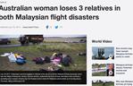 Australijskie rodzeństwo straciło krewnych w OBU KATASTROFACH malezyjskich samolotów