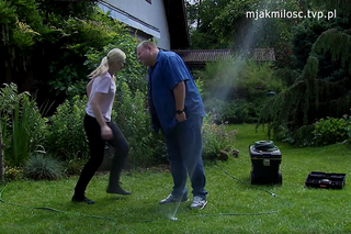 M jak miłość, odcinek 1689: Jagoda (Katarzyna Kołeczek), Tadeusz (Bartłomiej Nowosielski)