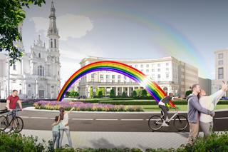  Nowa Tęcza na Placu Zbawiciela 