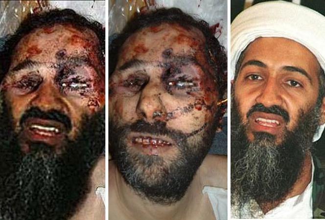 Zdjęcie Osamy bin Ladena - fotomontaż?