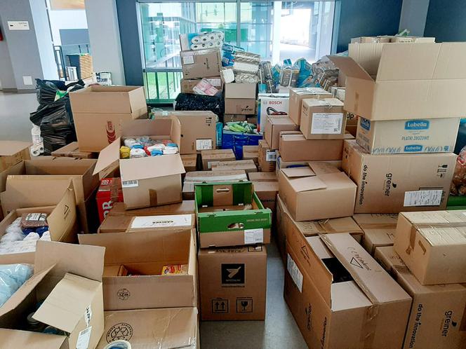 Kolejny transport humanitarny wyjechał z Łomży do Ukrainy