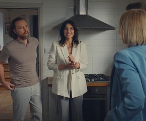 M jak miłość, odcinek 1876. Tomasz (Ziemowit Wasielewski), Ada (Marta Lewandowska), Dorota (Iwona Rejzner), Bartek (Arkadiusz Smoleński)i)