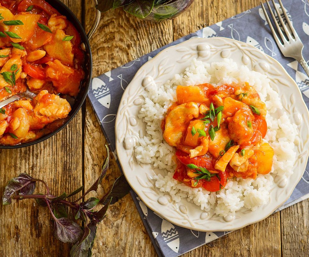 wieprzowina słodko-kwaśna