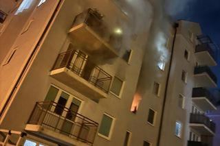 Olsztyn. Tragiczny pożar w bloku. Nie żyje kobieta