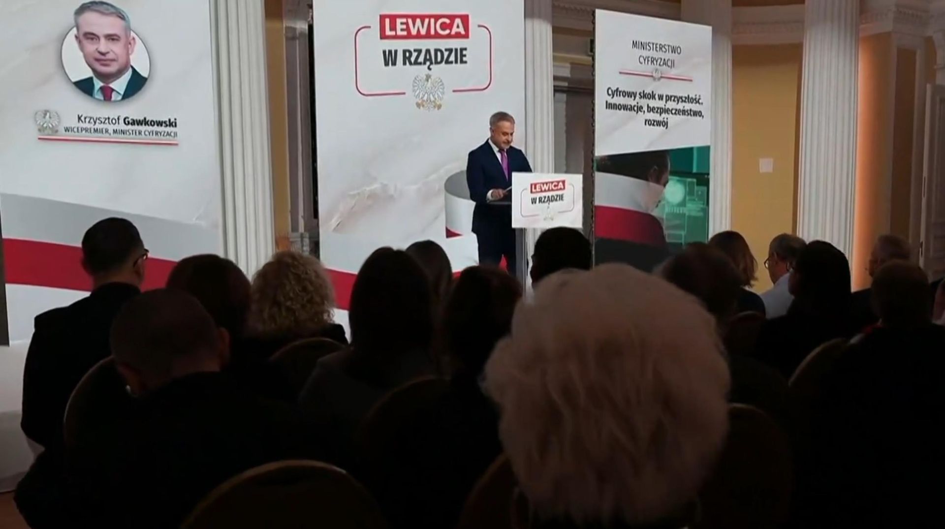 Konwencja Lewicy 2025 ruszyła z hukiem. Szokująca "Cyfryzacja Niebieskiej Karty"