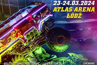 Hot Wheels Monster Trucks Live Glow Party rozświetli Atlas Arenę w Łodzi już 23 i 24 marca 2024