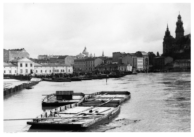 Wielka powódź w Krakowie w latach 30.