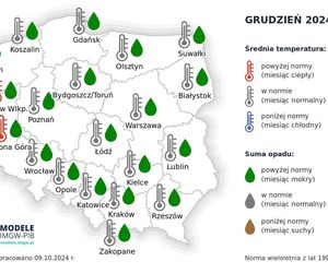 Pogoda długoterminowa IMGW na zimę 2024/2025