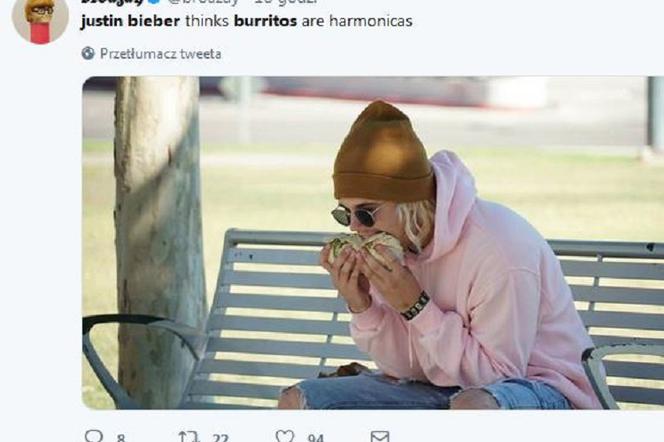 Justin Bieber je burrito