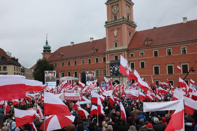 Manifestacja PiS w Warszawie (11.10.2025)