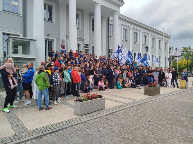 Społeczność sportowców i kibiców rugby z Siedlec uczciła największy z dotychczasowych sukcesów w historii klubu