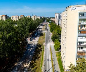 Tramwaj na Stegny w Warszawie w przeddzień otwarcia