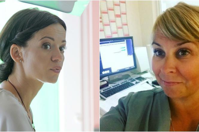 Anna Przybylska z siostrą