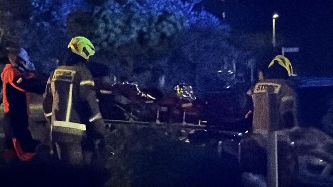 Tragiczny pożar w Legionowie. Dwie osoby reanimowane. Jedna nie przeżyła