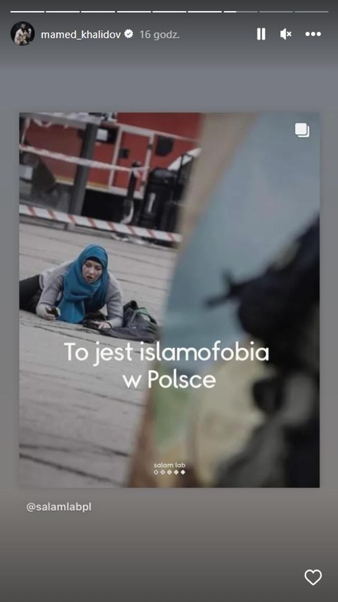 Mamed Khalidov o islamofobii w Polsce