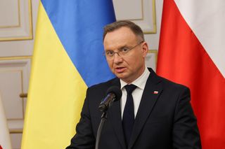Prezydent RP Andrzej Duda i prezydent Ukrainy Wołodymyr Zelenski
