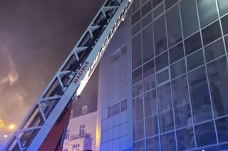 Pożar w Tarnowie: Płonął dom handlowy Krakus. Co było przyczyną?