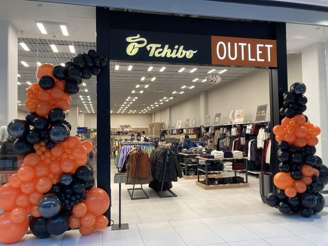 To największy outlet Tchibo w Polsce. Powstał w jednej z warszawskich galerii 