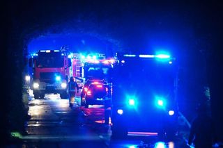 Pożar w przetwórni drobiu na Kaszubach