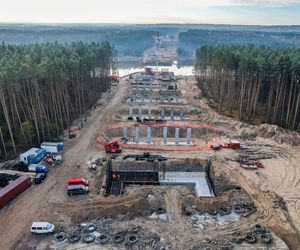 Nowy most na odcinku S19 Malewice-Chlebczyn (końcówka 2024 r.)