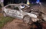 Śmiertelny wypadek pod Tomaszowem Lubelskim! 31-latek zginął w zmiażdżonym fordzie [ZDJĘCIA]