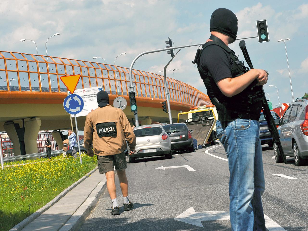 Antyterroryści złapali przemytników