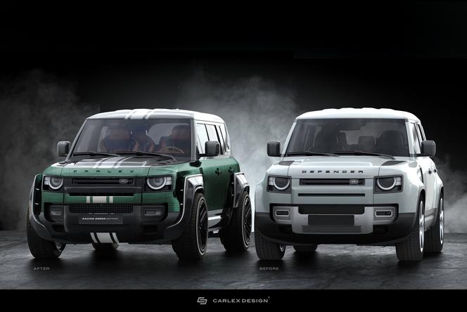 Land Rover Defender Racing Green Edition od Carlex Design