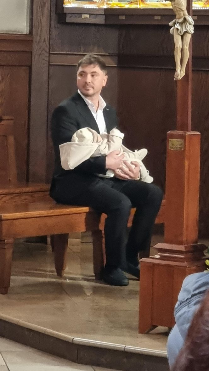 Daniel Martyniuk - chrzciny syna