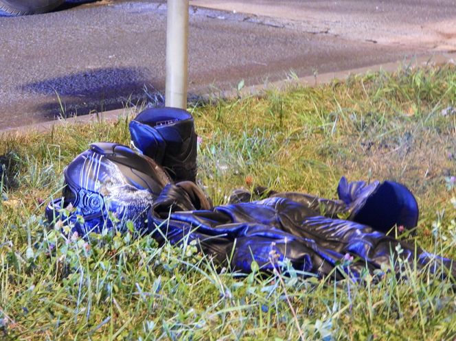Dramat na Bemowie. Busem wjechał w motocyklistę i uciekł