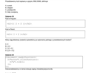 Egzamin zawodowy informatyk - przykładowe zadania. Nazwa kwalifikacji: Projektowanie, programowanie i testowanie aplikacji