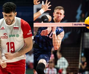 Marcin Janusz szuka sposobu jak oszukać kolegę z Zaksy w meczu potęg 
