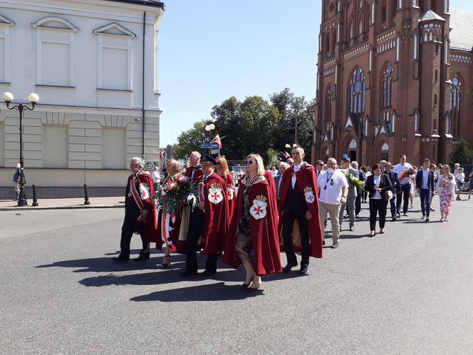 Odsłonięcie tablicy upamiętniającej 100-lecie Cudu nad Wisłą