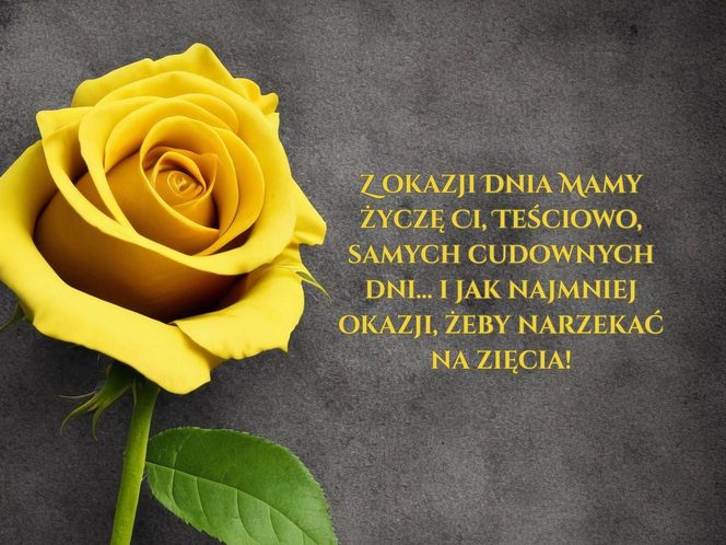 Życzenia dla teściowej na Dzień Mamy