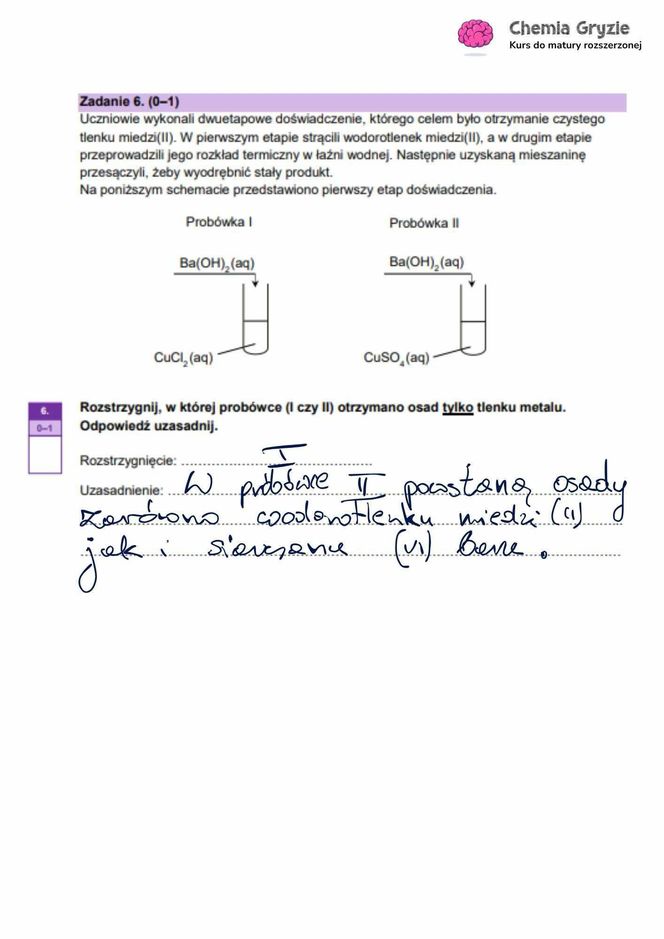 Matura chemia 2025: Odpowiedzi i arkusze CKE [16.05.2025] nowa formuła 2023