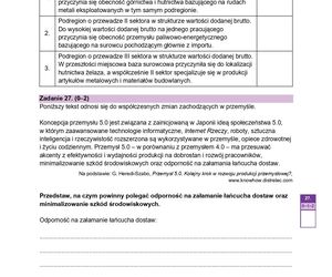 Matura próbna 2024 geografia