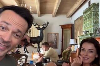 Barwy szczęścia nowy sezon na planie. Kasia (Katarzyna Glinka), Mariusz (Rafał Cieszyński)