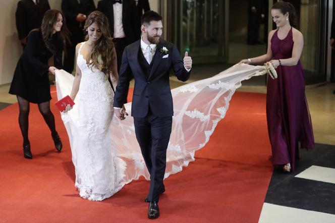 Leo Messi i Antonella Roccuzzo - ślub