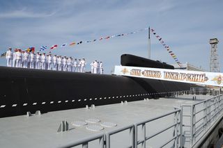 Nowy atomowy okręt podwodny wszedł do służby. Putin: To symbol strategicznej siły Rosji pod wodą