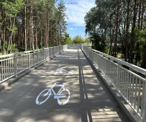 Kładka pieszo-rowerowa w Owińskach już otwarta