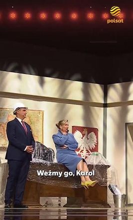 Tak w Polsacie pokazali prezydenta i pierwszą damę