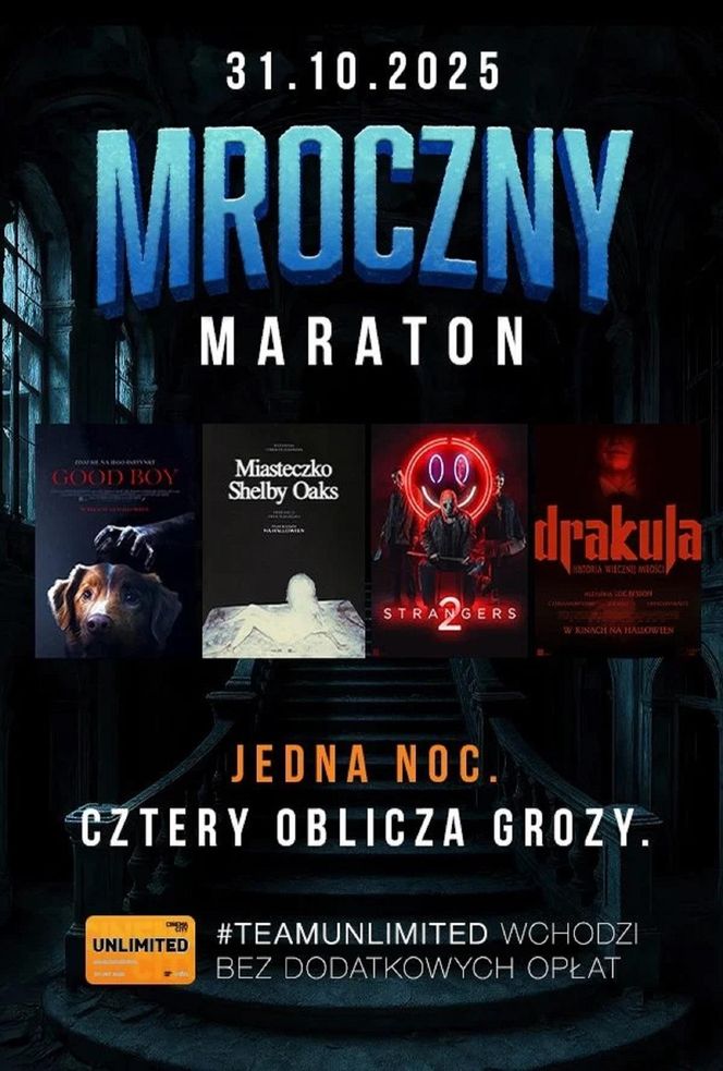 Mroczny Maraton Halloween w Cinema City