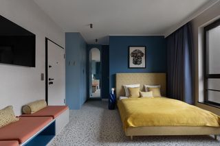 Kawalerka w Gdańskich Dokach - projekt Tatewik Caturowa